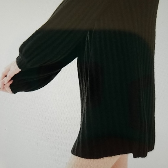 Boho tunic mock neck sweater - Picture 4 of 4